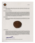 Bruce Lee Owned & Used Focus Pad -- From the Estate of Lee's Protege Herb Jackson, Who Designed the Piece for Lee to Use